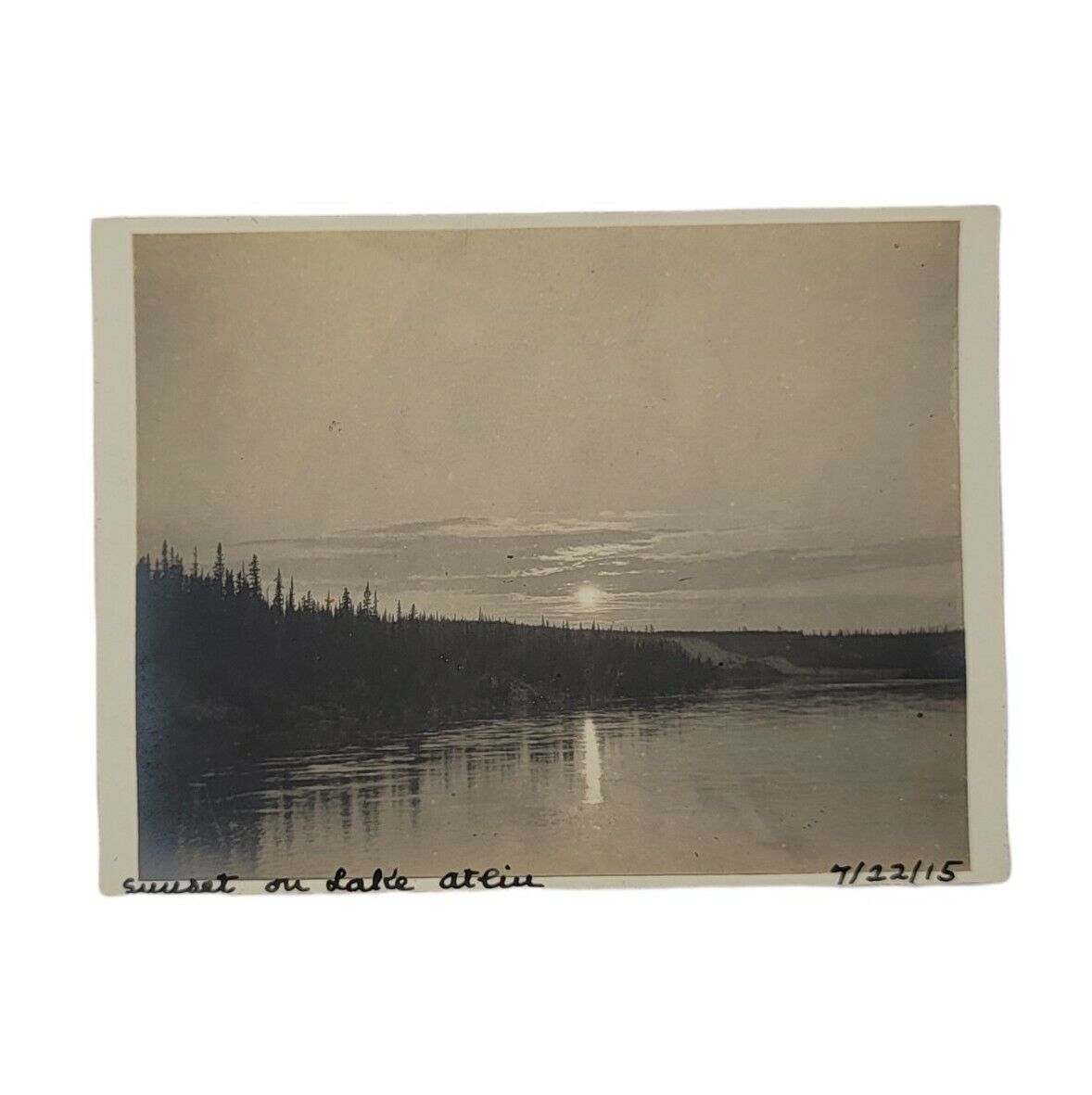 ALASKA C.1915 LAKE ALTIN, YUKON  BC- \