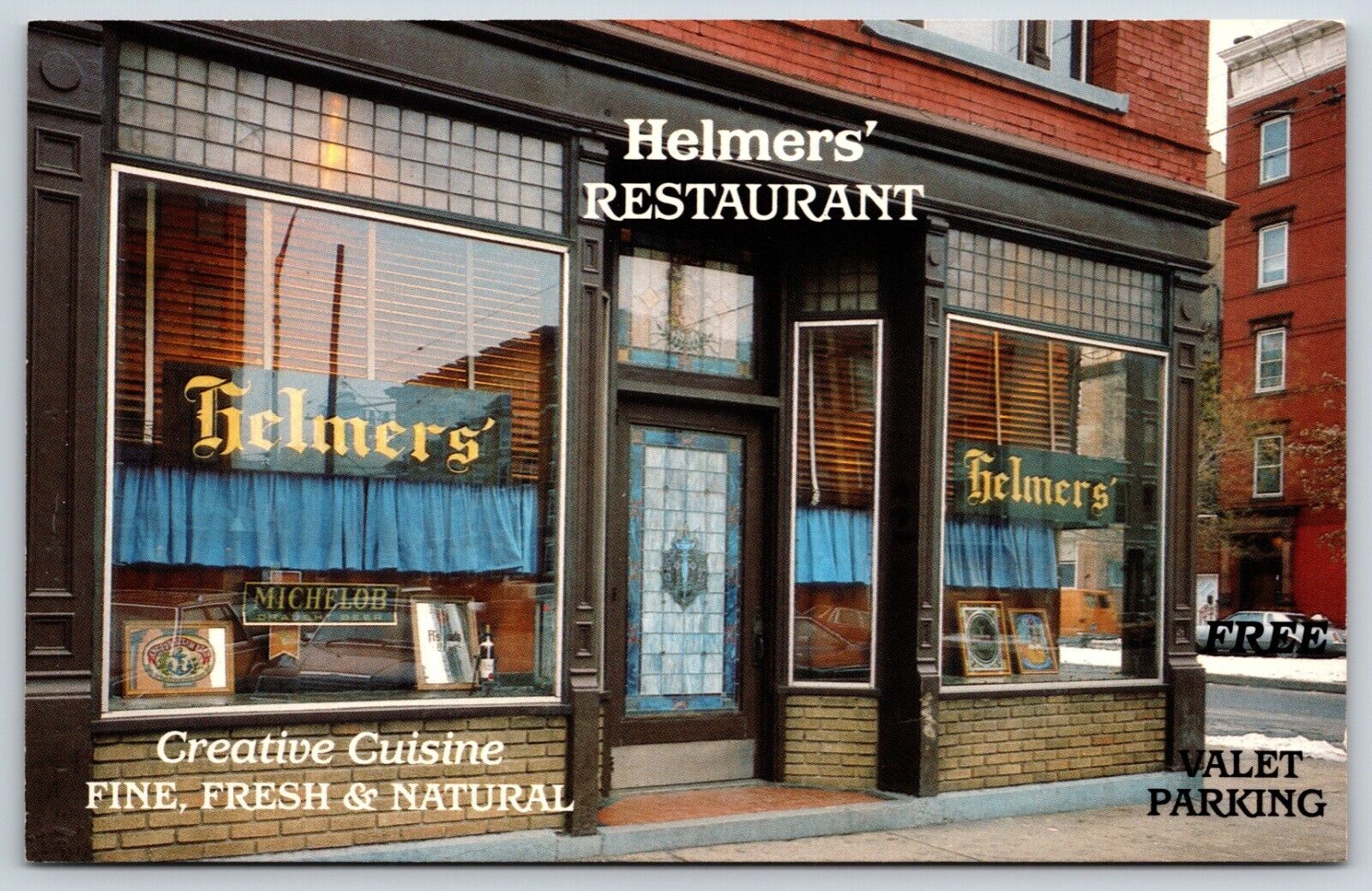 Postcards Helmers\' Restaurant, Hoboken, New Jersey Unposted