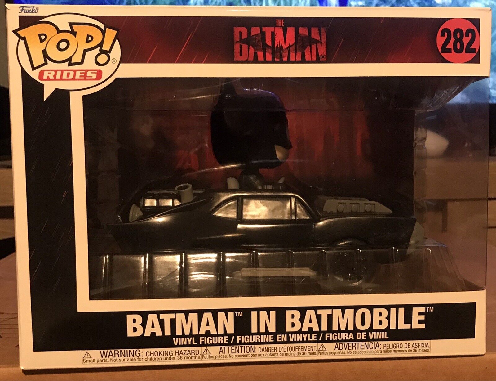 Funko Pop The Batman in Batmobile 282