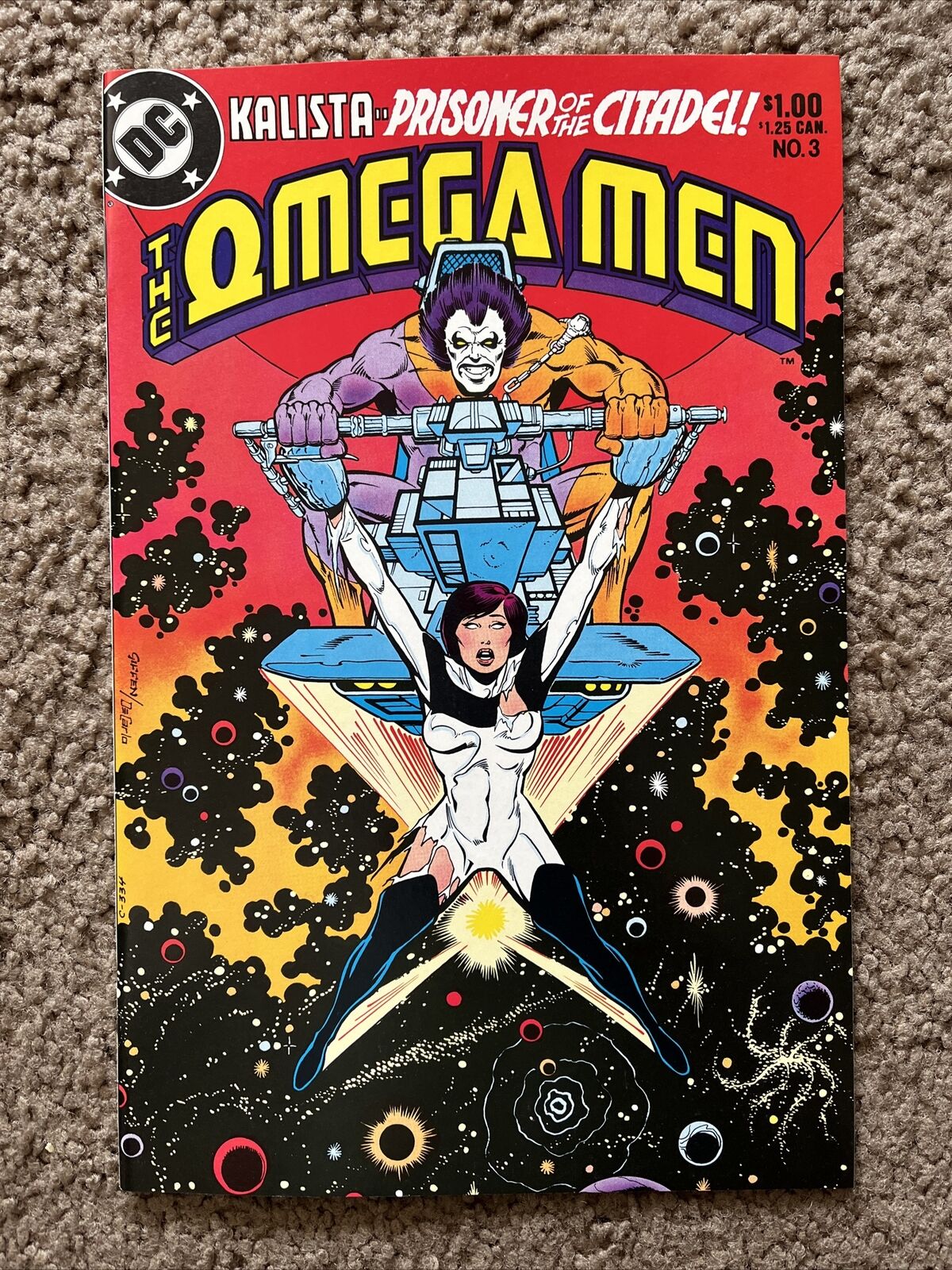 The Omega Men #3 (June 1983) 1st. App. of Lobo Vintage DC Comics
