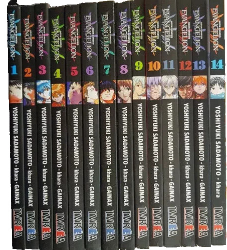 Evangelion Neon Genesis Deluxe, 1 al 14. Coleccion. Manga en ESPAÑOL. Spanish