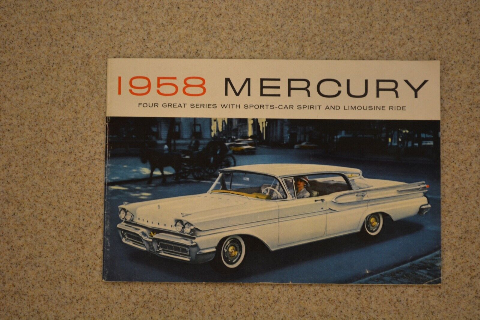 1958 MERCURY ORIGINAL SALES  BROCHURE