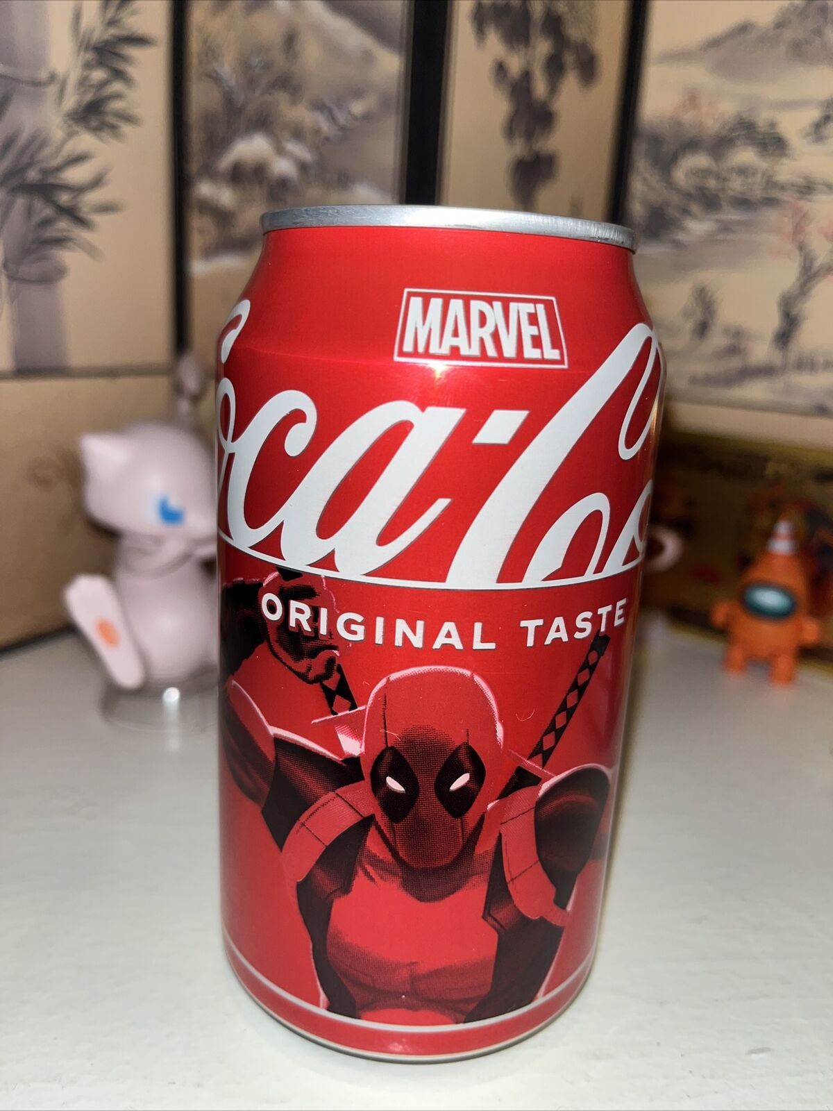 Coca Cola DEADPOOL 12oz Can UNOPENED Limited Edition Marvel Universe 