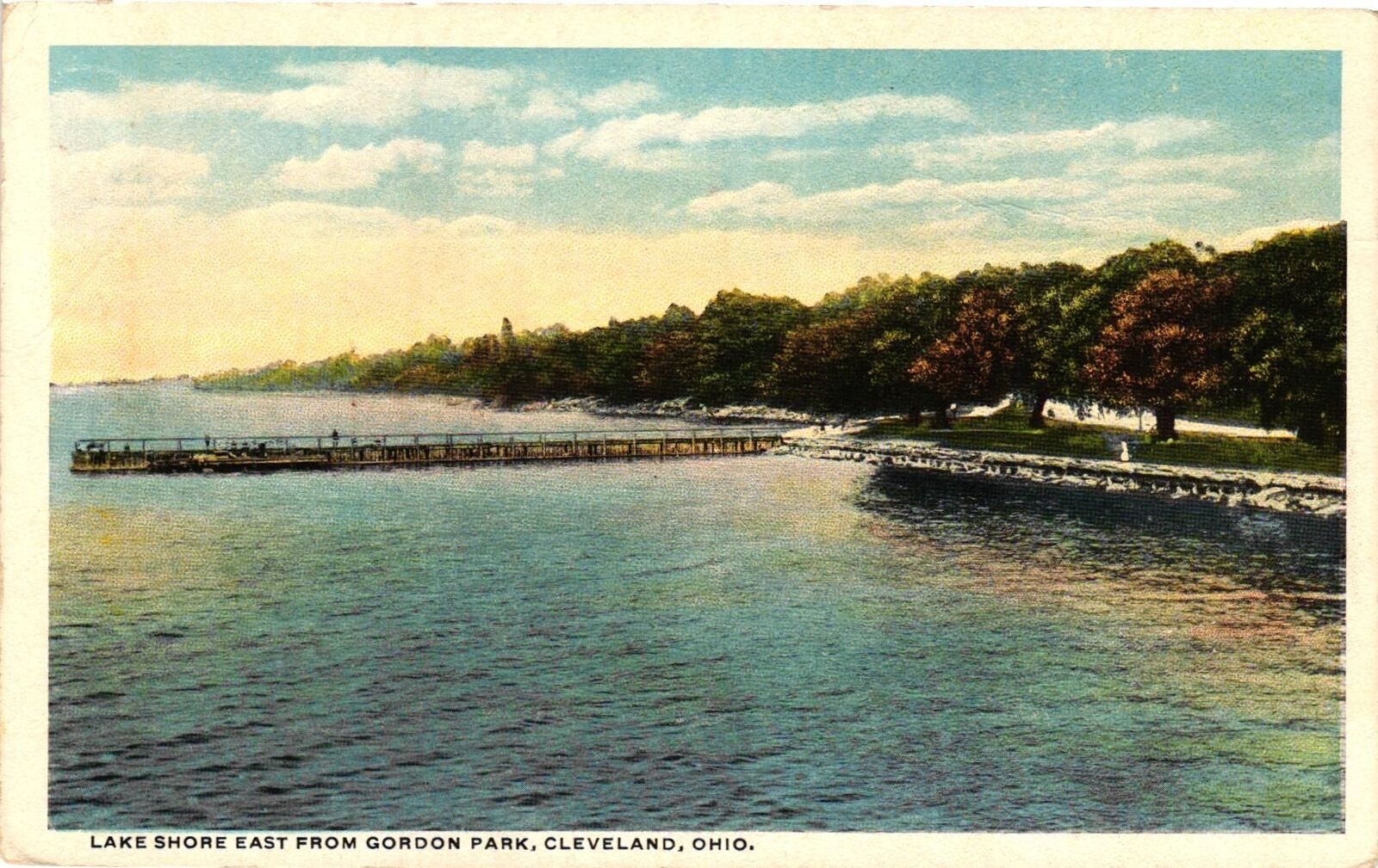 Vintage Postcard- LAKE SHORE, CLEVELAND, OH.