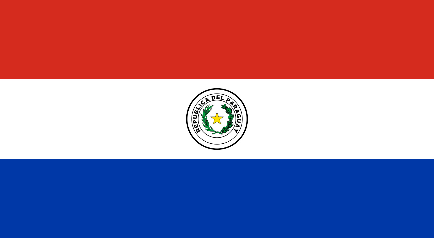 Paraguay Flag Country 4\
