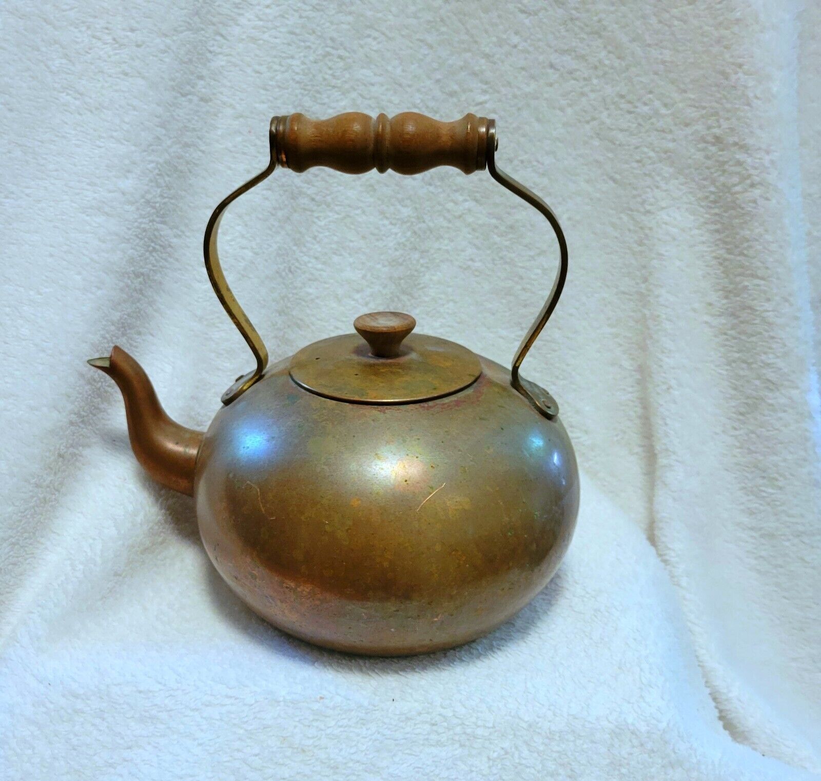 Vintage Tagus Portugal Copper Teapot