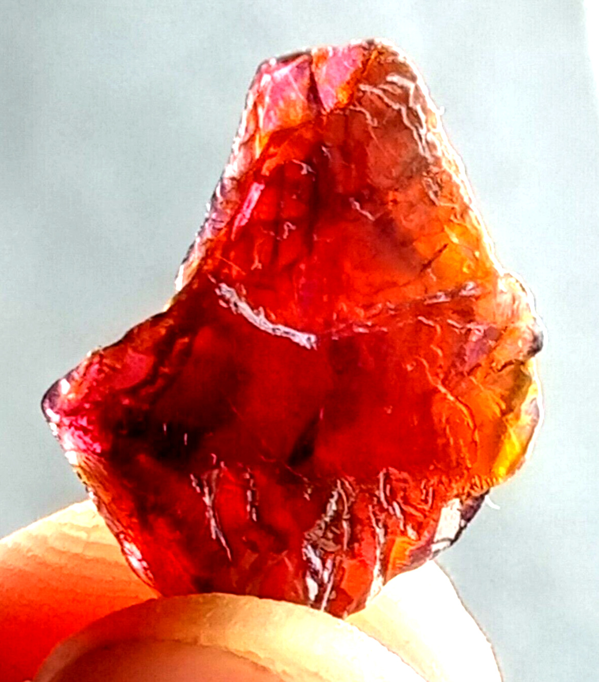 11.5 carat Beautiful Top Quality Red Garnet crystal specimen @ Afghanistan