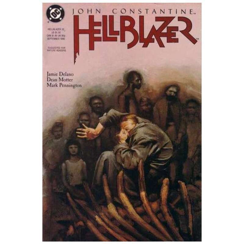 Hellblazer (1988 series) #33 in Very Fine + condition. DC comics [l{
