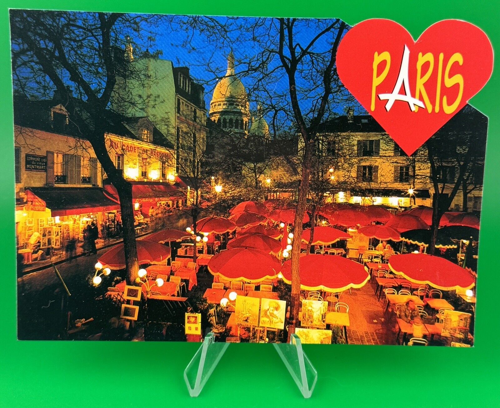Vintage Postcard PARIS Souvenir