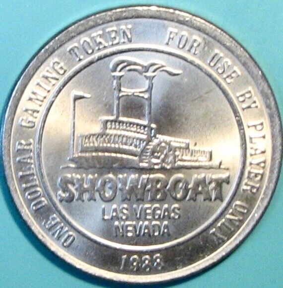 $1 Casino Token. Showboat, Las Vegas, NV. U09.