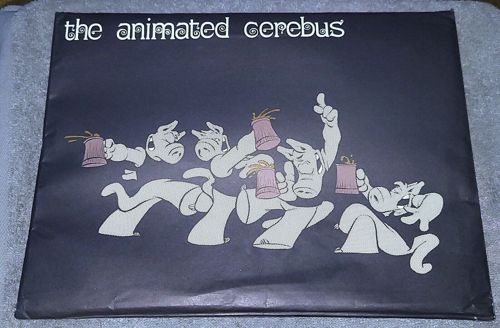 Animated Cerebus Portfolio 1983 Signed by Dave Sim 45 Color Plates VF - NM