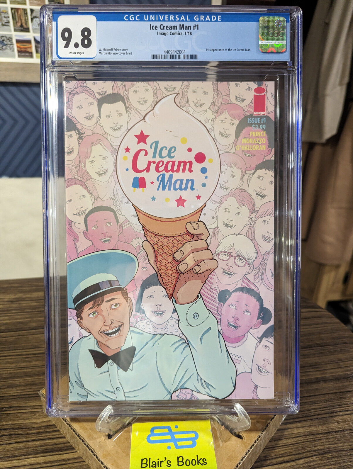 Image\'s ICE CREAM MAN #1 CGC-Grade 9.8 [2018] 1st Appearance the Ice Cream Man