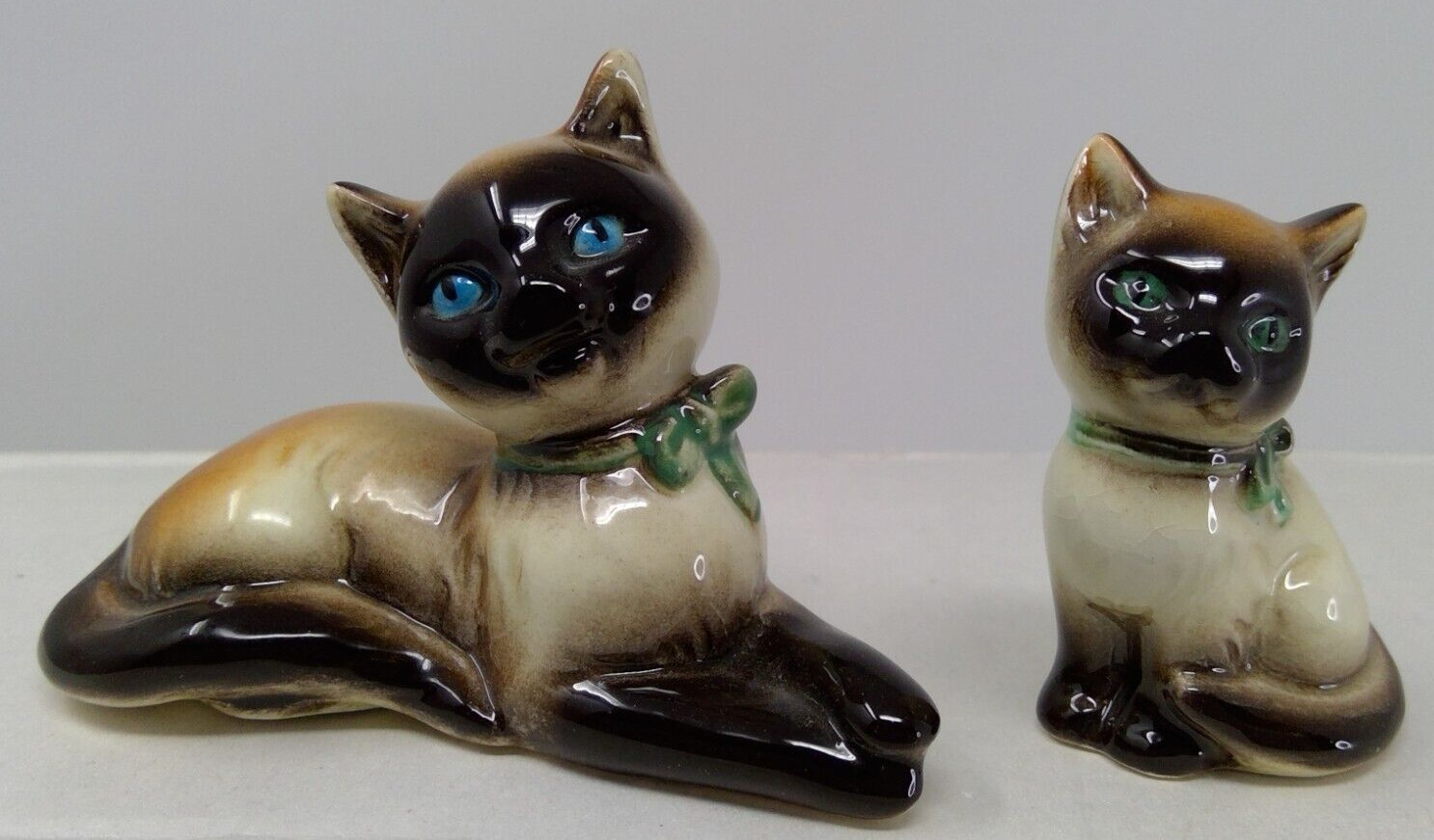 Pair of Goebel Siamese Cat Figurines