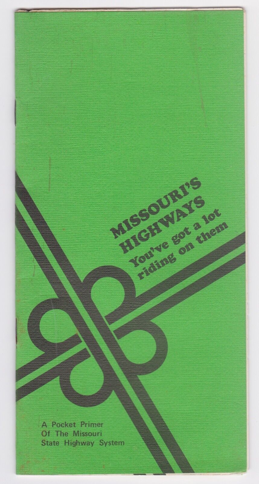 Vintage Missouri\'s Highways Pocket Guide of the MO Highway System Pamphlet 1980s