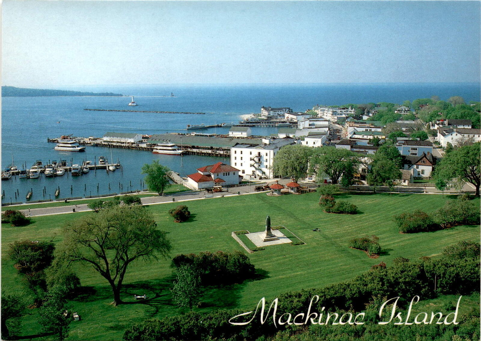 Vintage Mackinac Island Postcard - No Motorized Vehicles