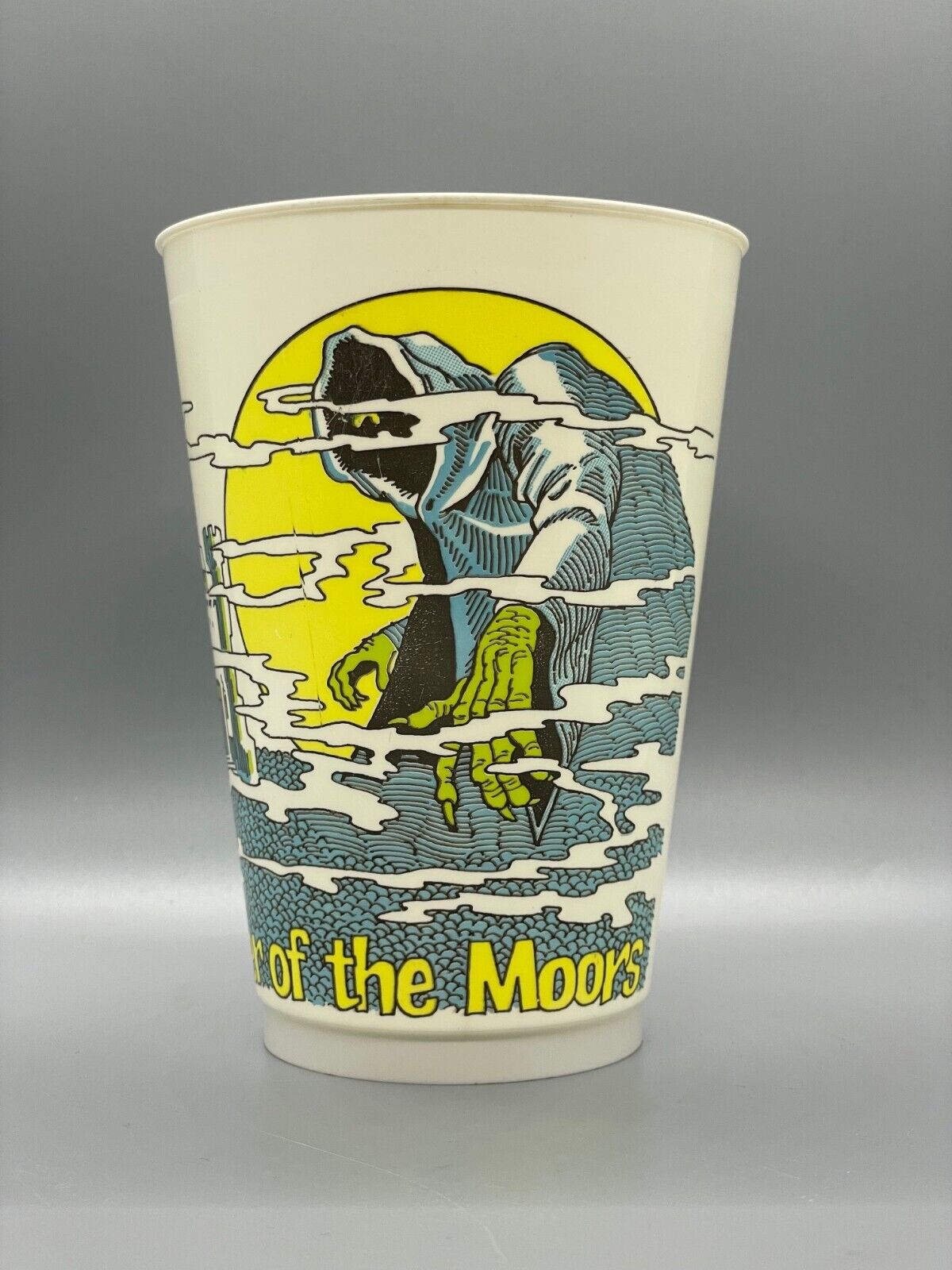 Vintage 7-11 7-Eleven Slurpee Monster Series Cup 1976: MONSTER OF THE MOORS