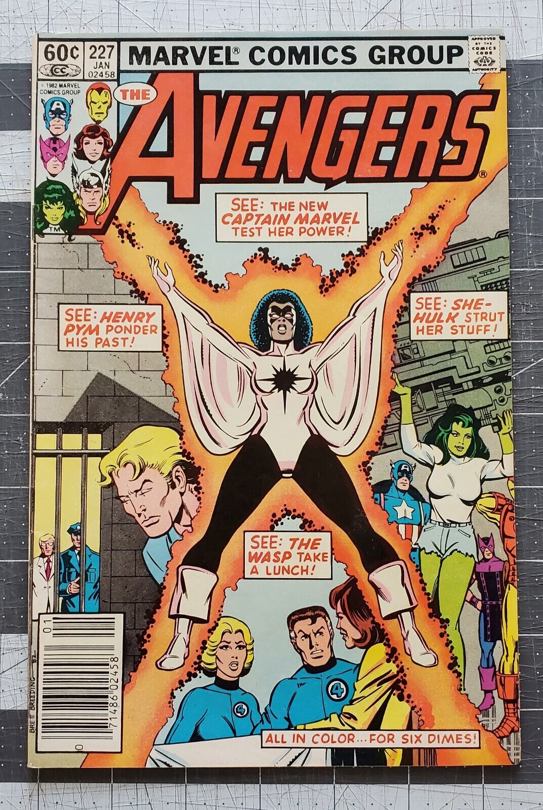 Avengers #227 (Marvel, 1983) Monica Rambeau joins VF