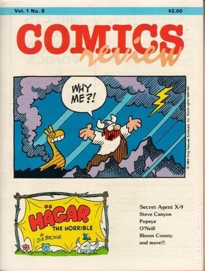 Comics Revue #5 VF 1984 Stock Image