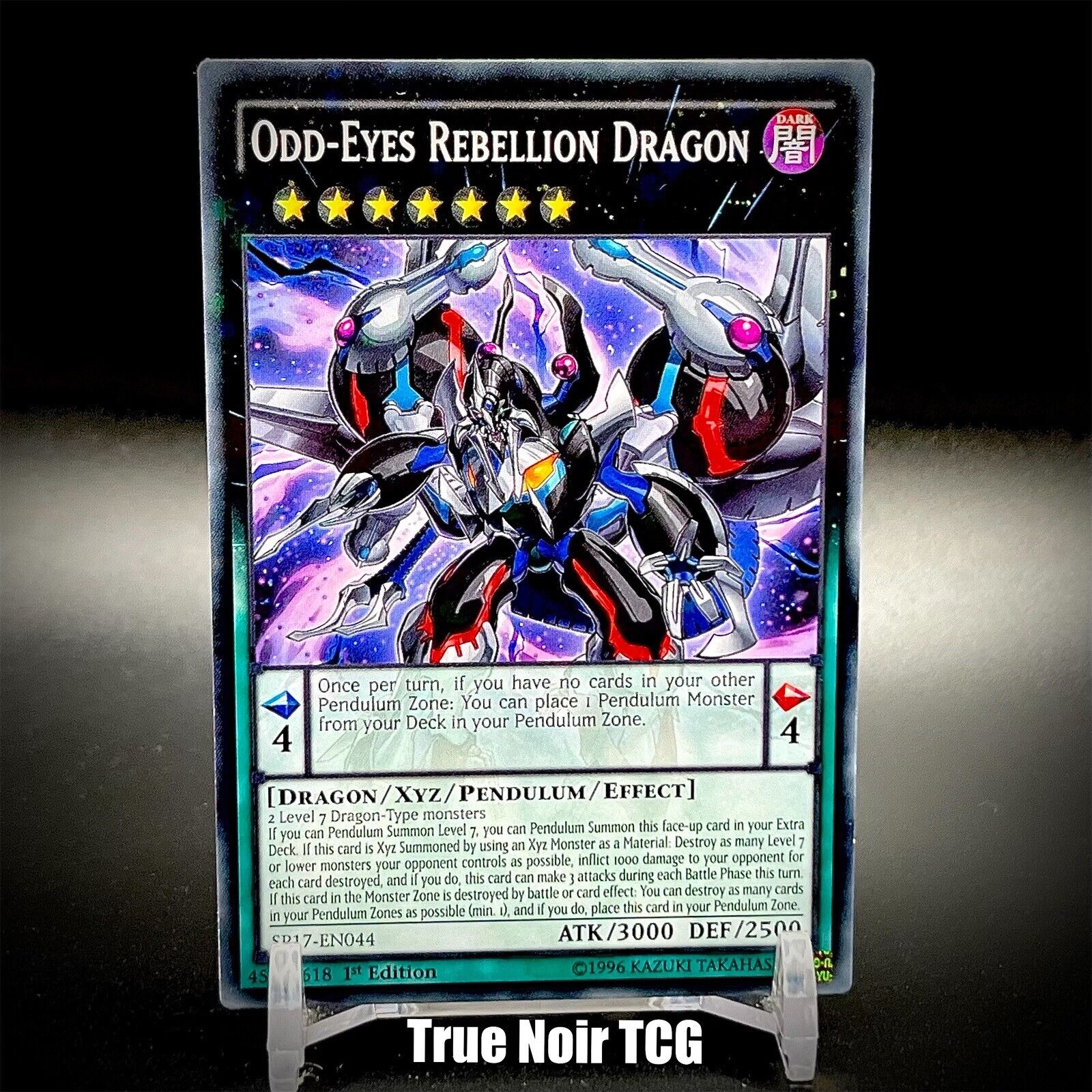 Odd-Eyes Rebellion Dragon SP17-EN044 Starfoil 1st Edition (VLP)