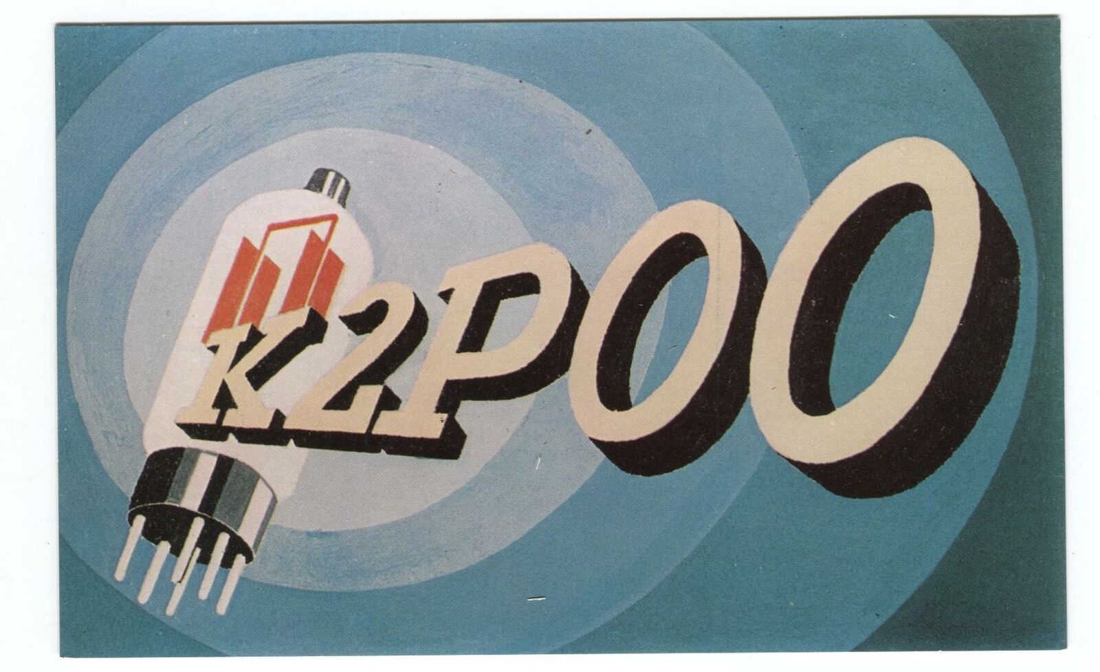 Postcard K2P00 Radio Station Jack Livingston NJ 