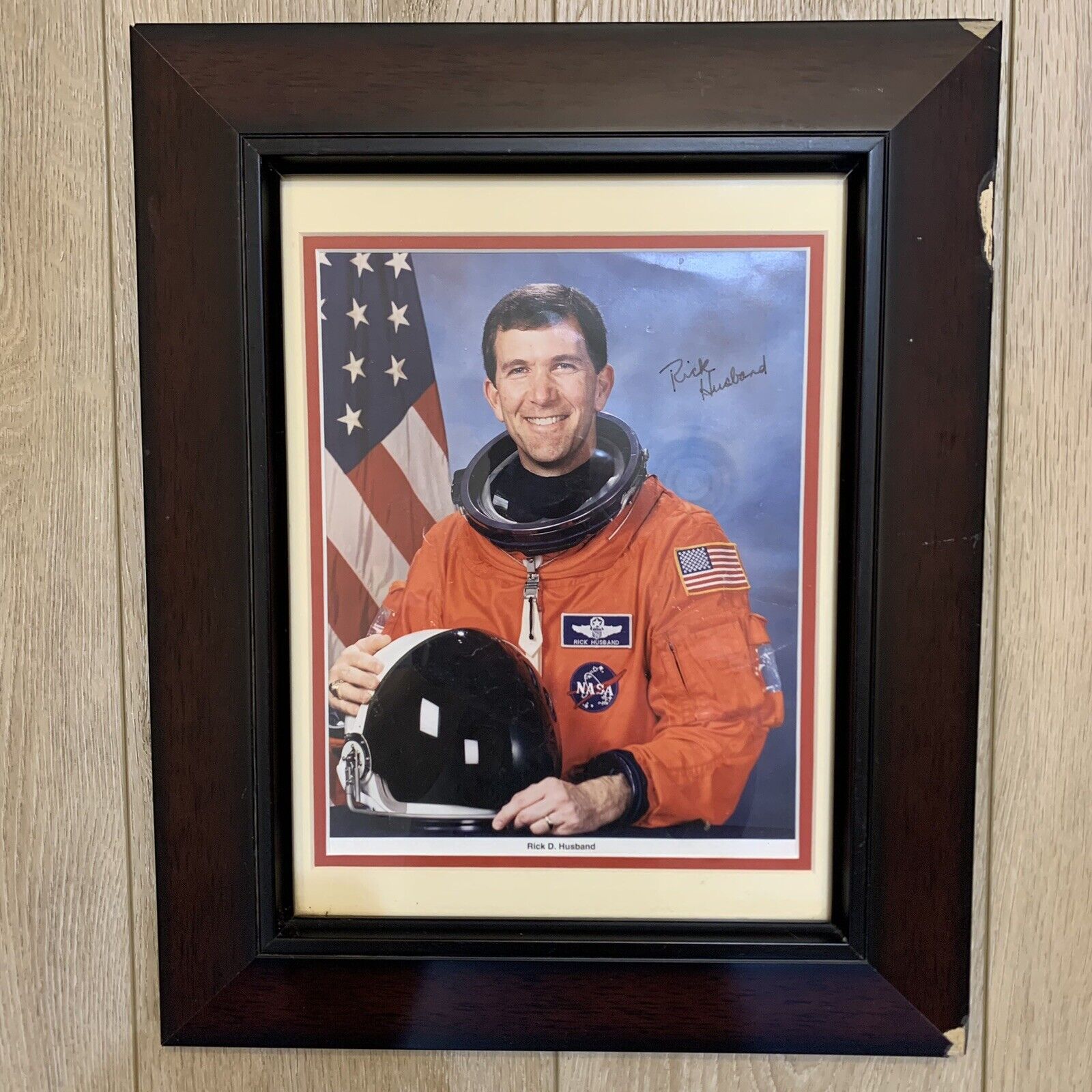 STS-96 Autographed 8X10 Photo Rick Husband Signed Signature NOT PERSONALIZED