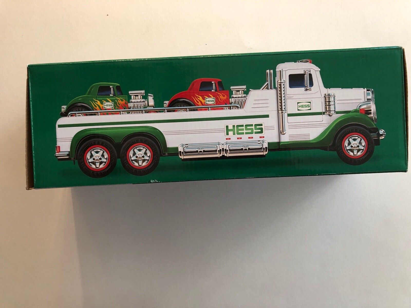 2022 Hess Flatbed Truck With 2 Hot Rods (Brand New)
