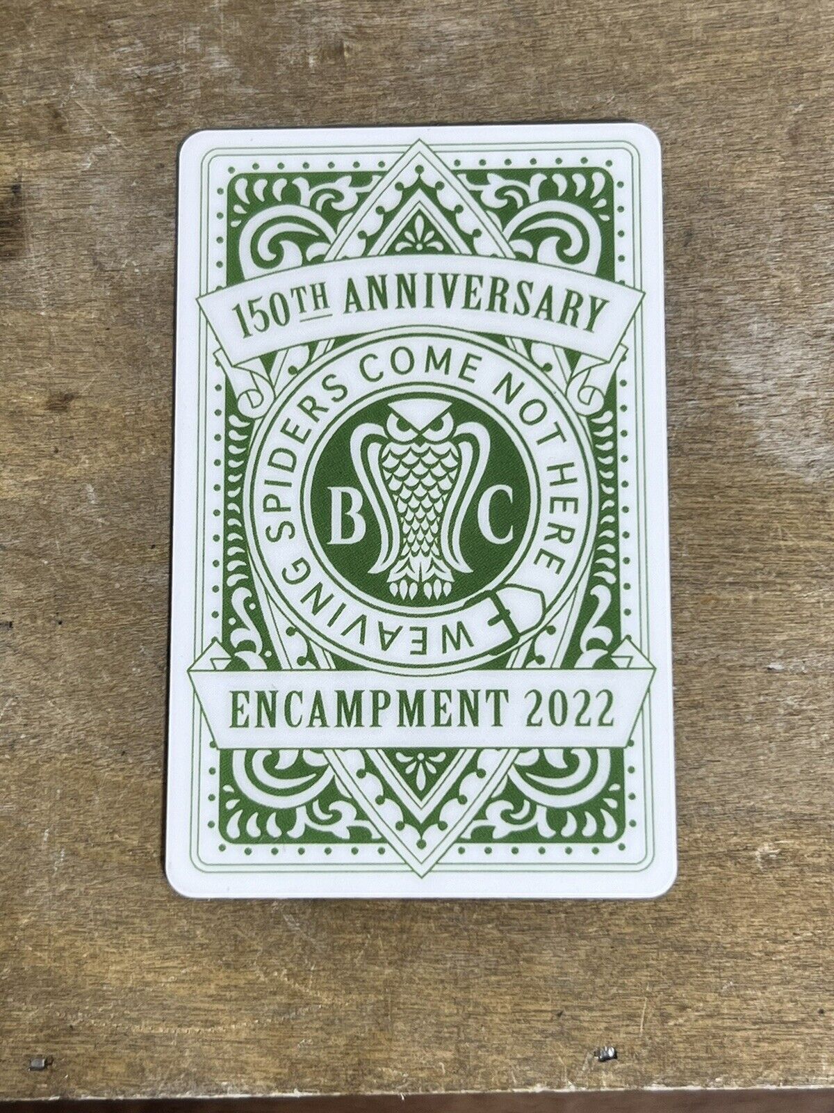 RARE Bohemian Grove 2022 Membership Card 150th Anniversary Secret Society