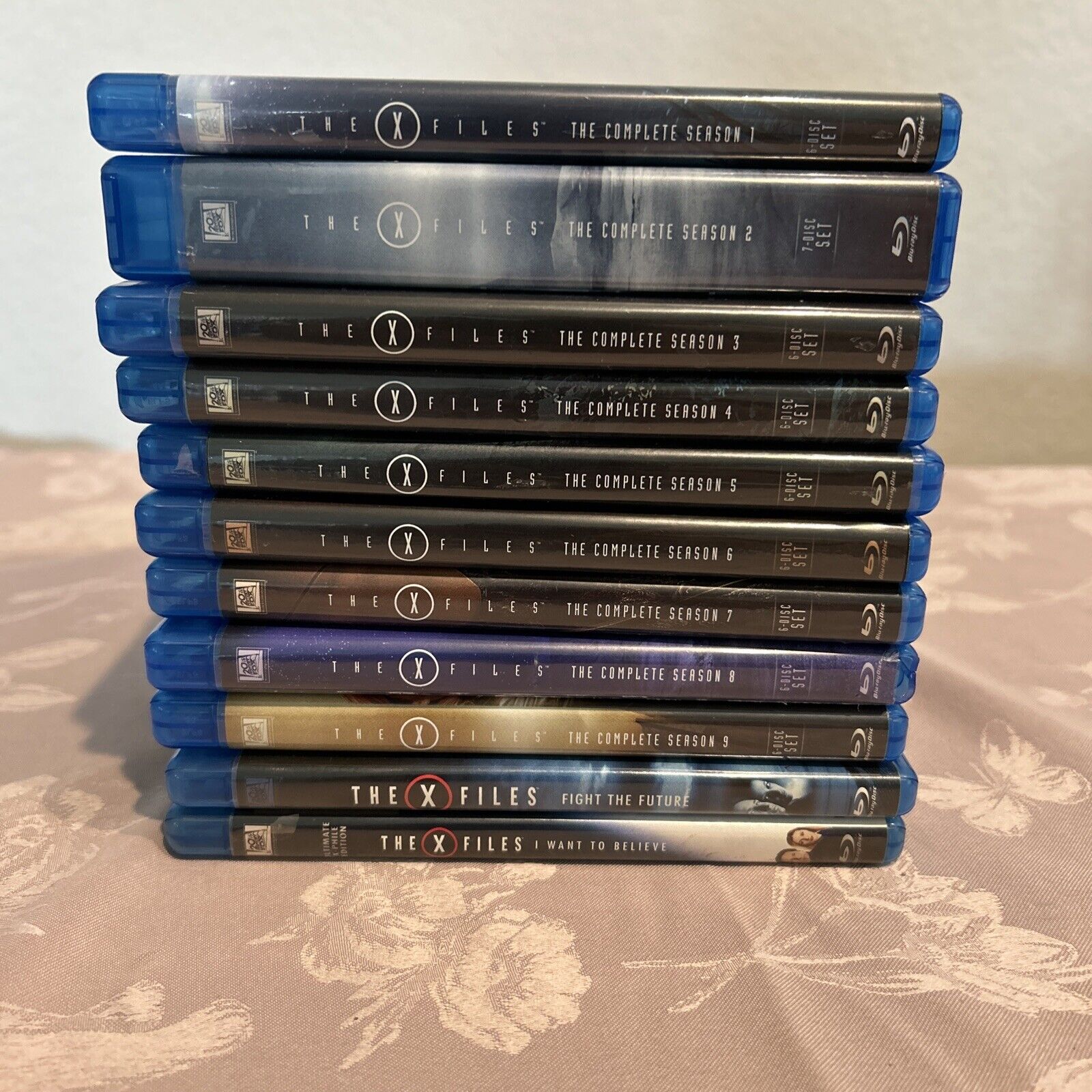 THE X-FILES COMPLETE SERIES BLU-RAY SEASONS 1-9 + 2 MOVIE COLLECTION