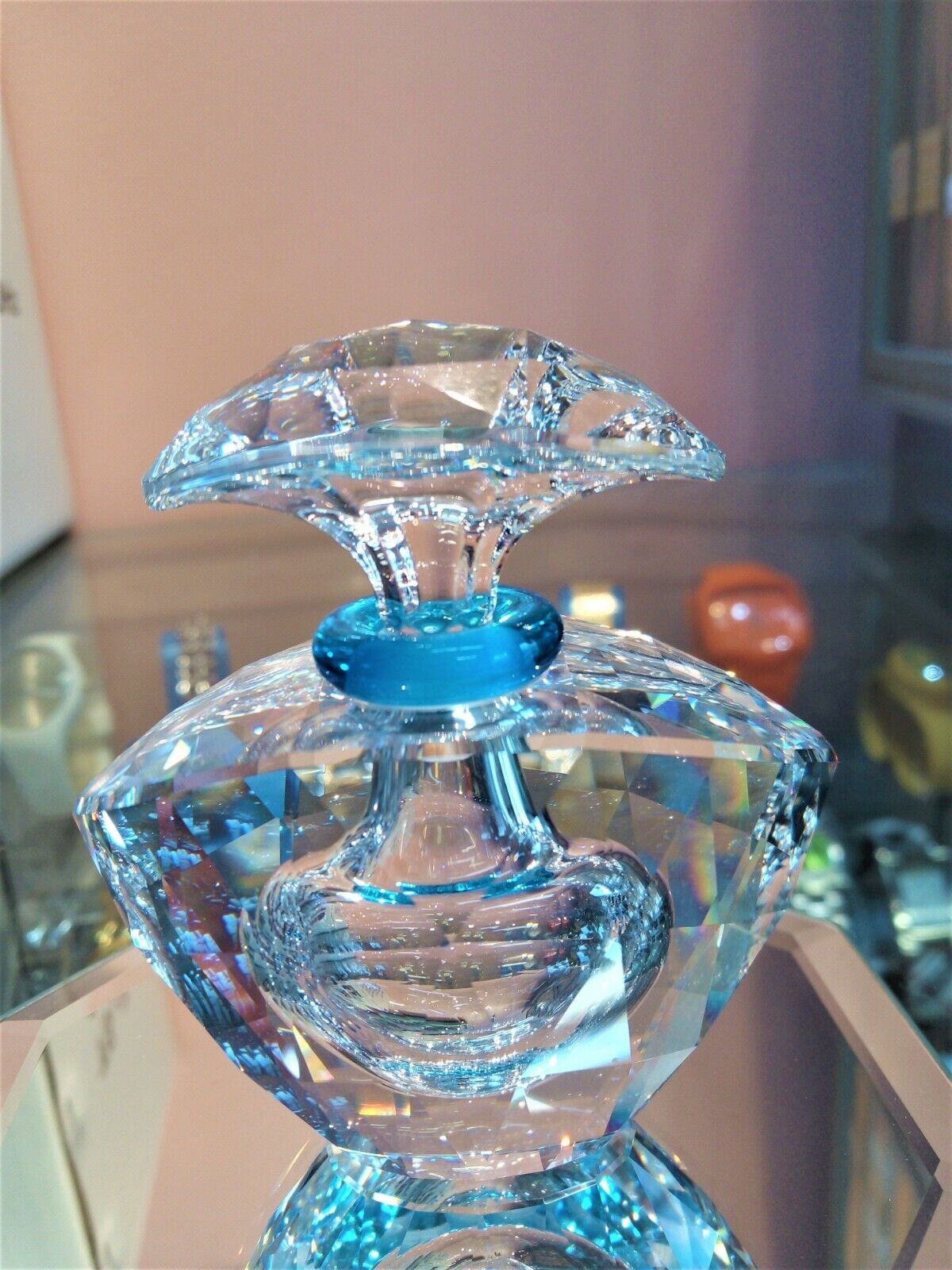 Bottle Perfume Swarovski Crystal Flacon Napoleon, Collection Beauty Jar Bottle