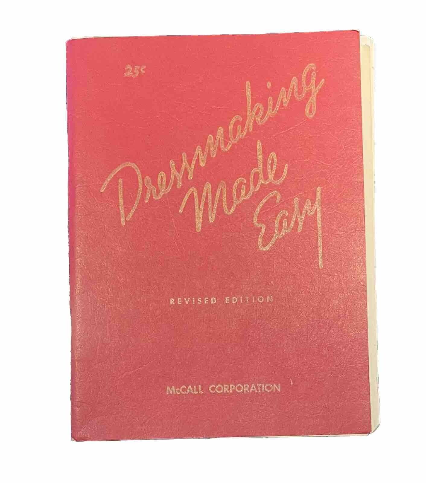 1946 McCall Dressmaking Made Easy Revised Edition