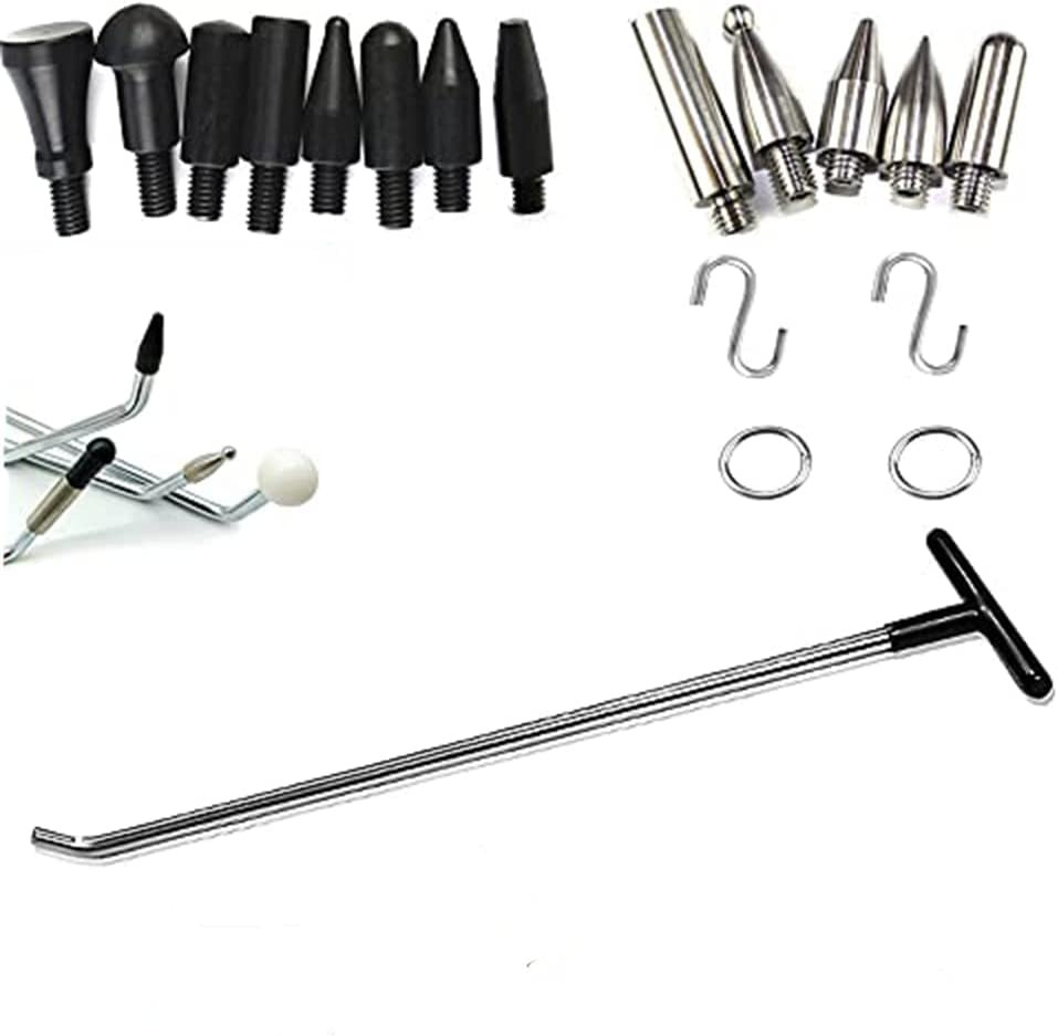 Paintless Dent Repair Tools 1 Pieces of Dent Removal Rods with Awl Head Dent Hai