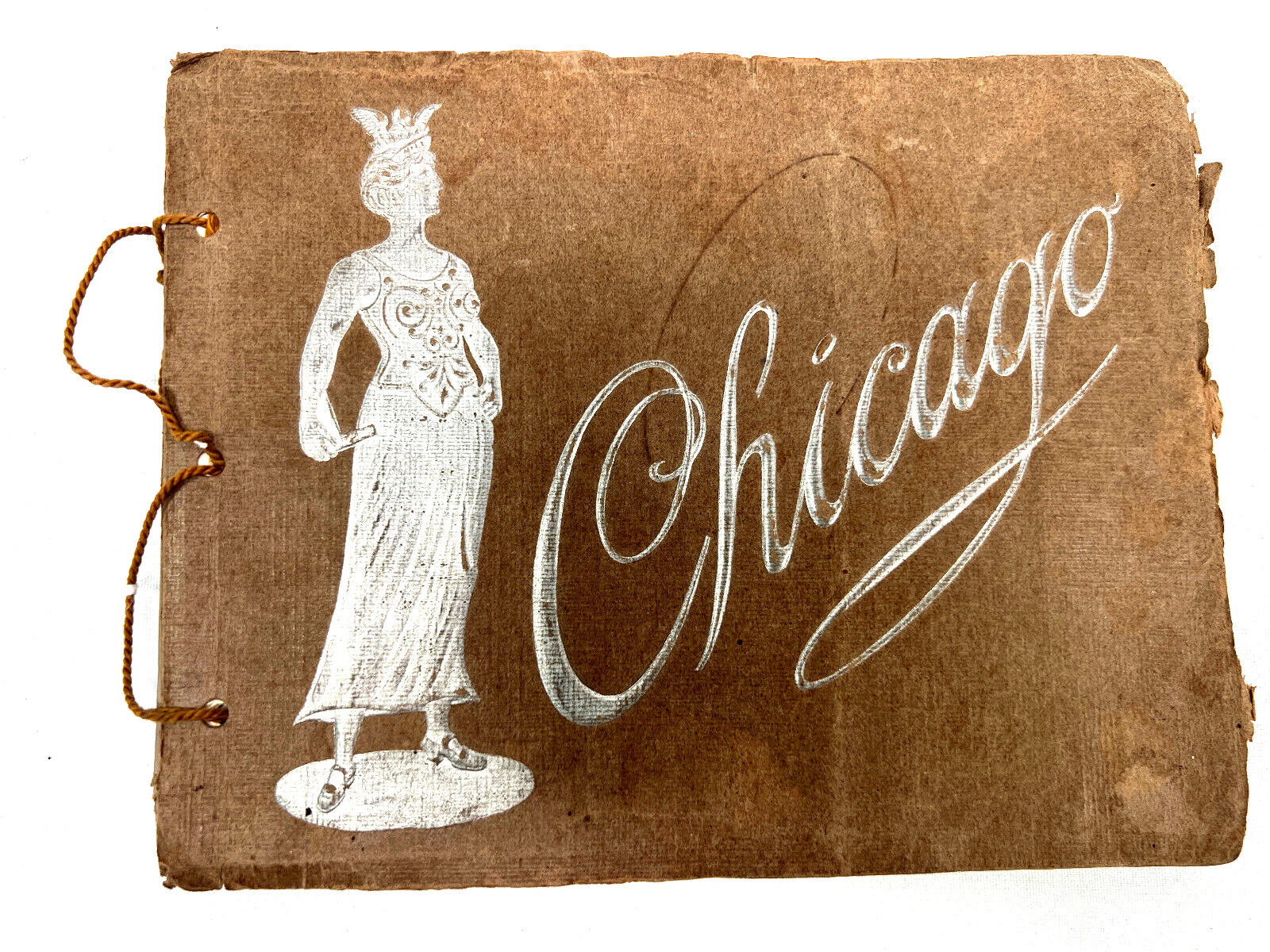 Antique 1908 Souvenir of Chicago Hammon Book Pamphlet Photos RARE