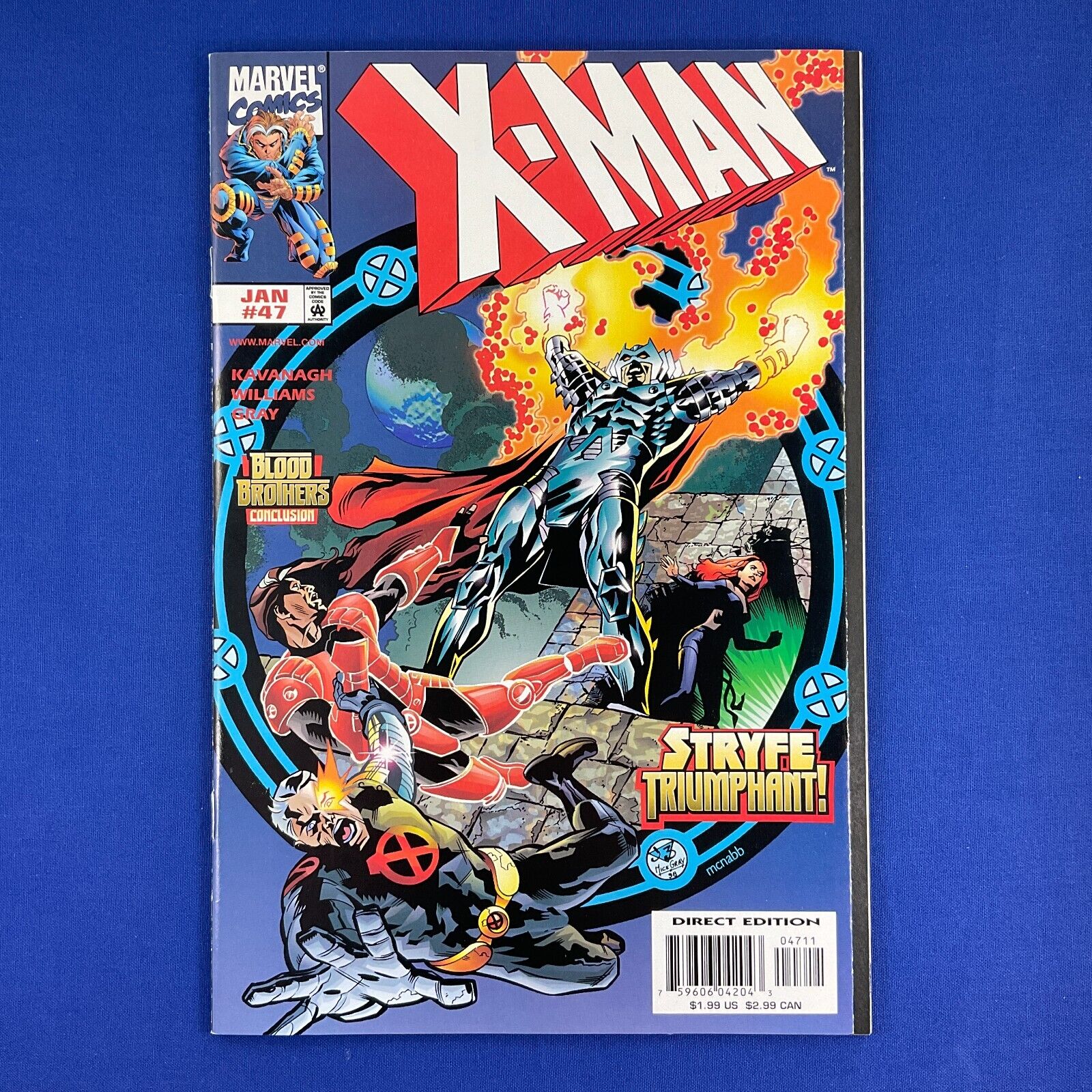 X-Man #47 Cable Stryfe Madelyne Pryor Marvel X-Men Comics 1999
