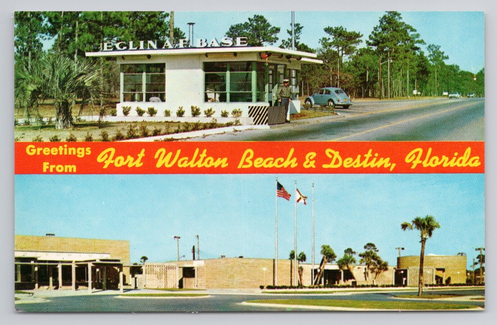 Postcard Greetings From Fort Walton Beach And Destin Florida