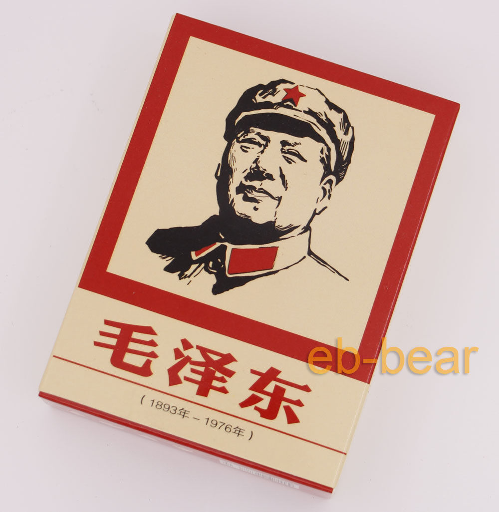 Poker Playing Cards Collectible Mao Zedong China Single Deck Brand New