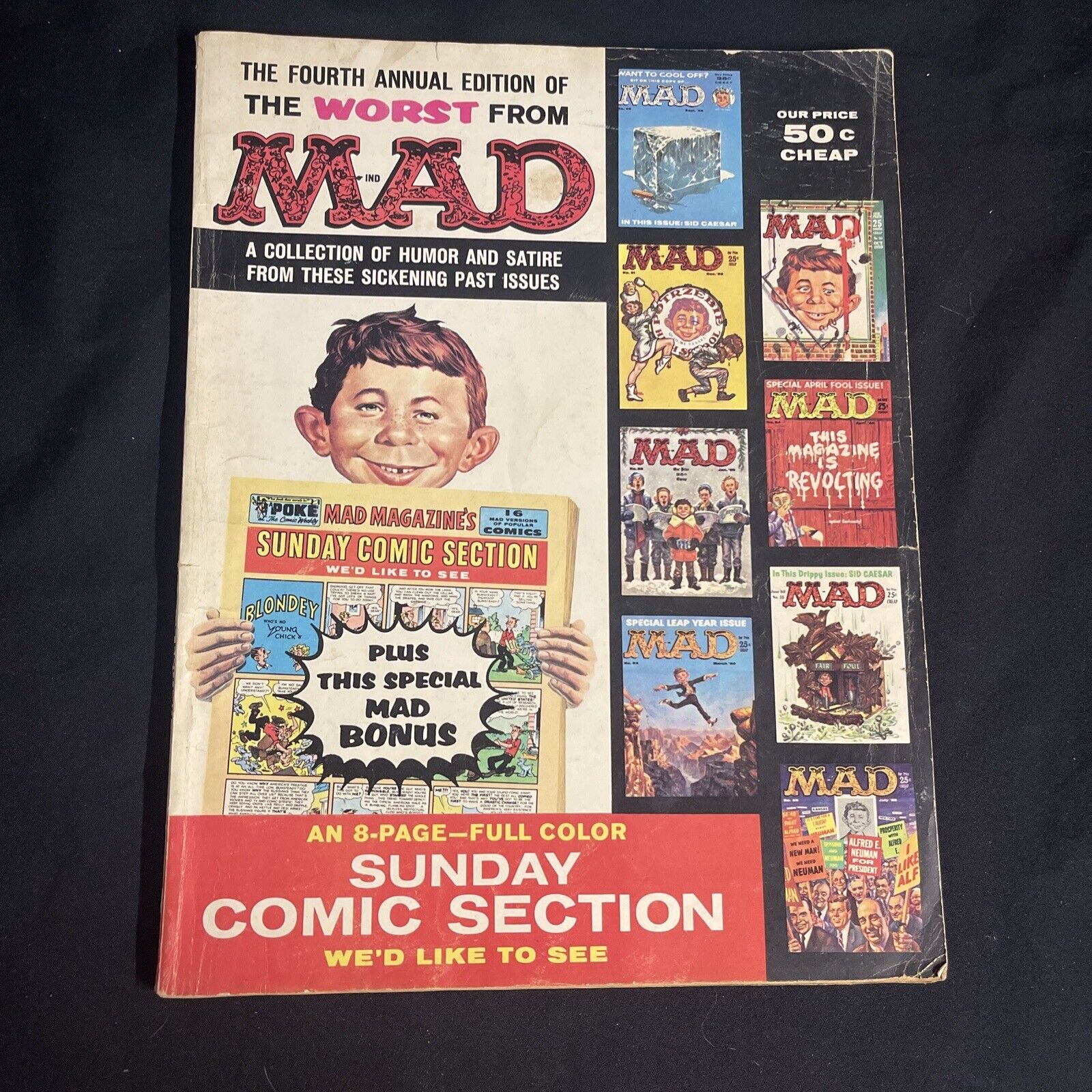 Vintage Mad Magazine Fourth Annual Edition The Worst 1961