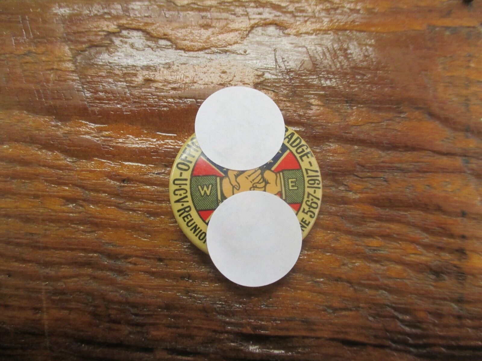 UCV Reunion Washington, D.C. 1917 Official Badge