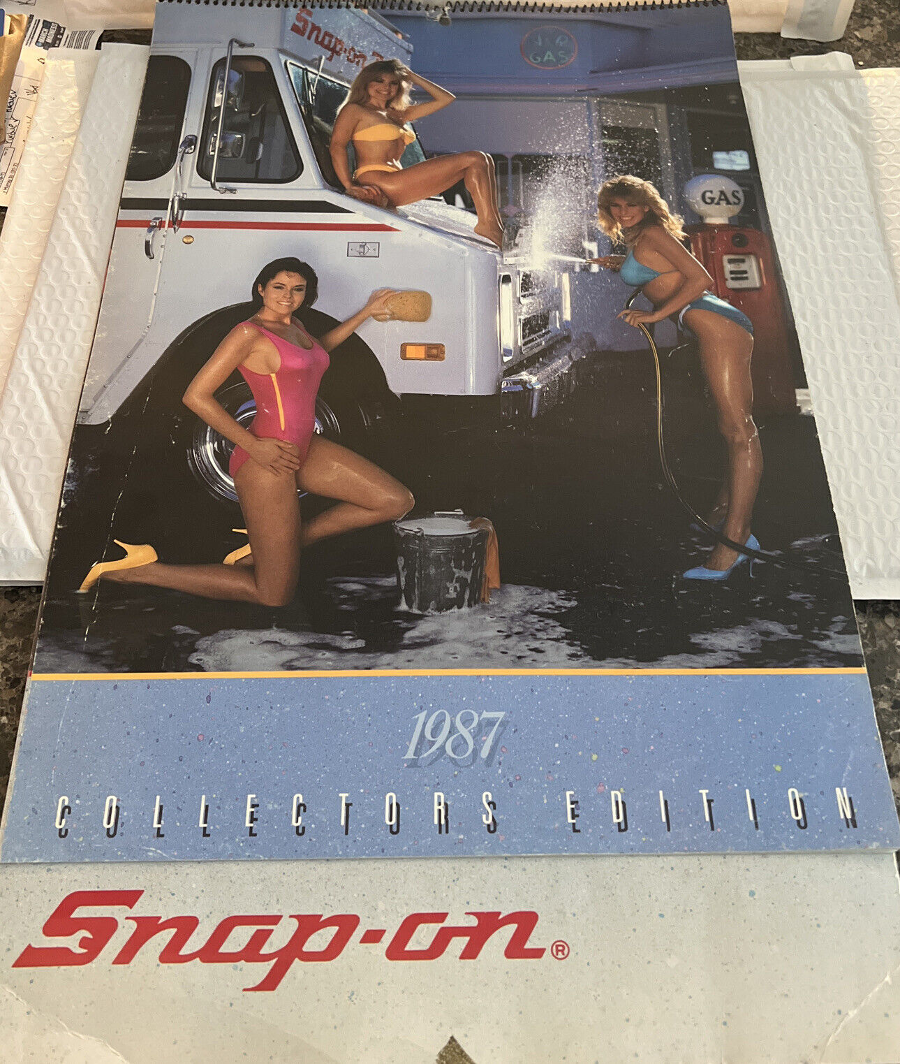 Snap-On 1987 Collectors Edition 22x13 Calendar