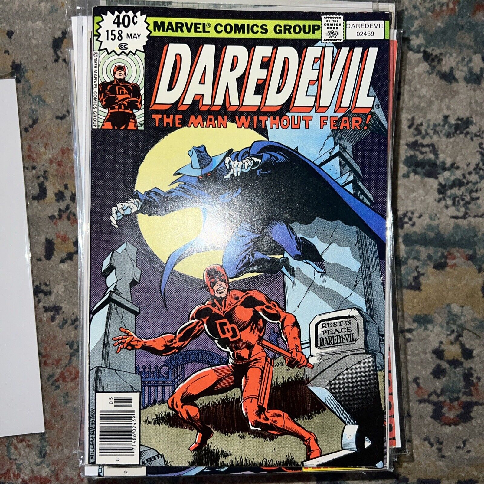 (1979) Daredevil #158 • First Frank Miller issue • 1st Print • Marvel Comics •