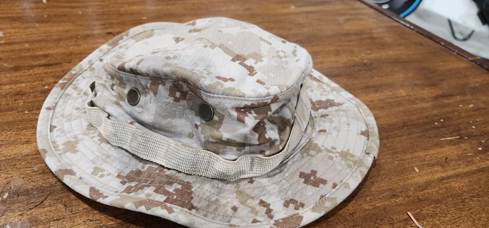 USMC Desert MARPAT Boonie Hat, Medium