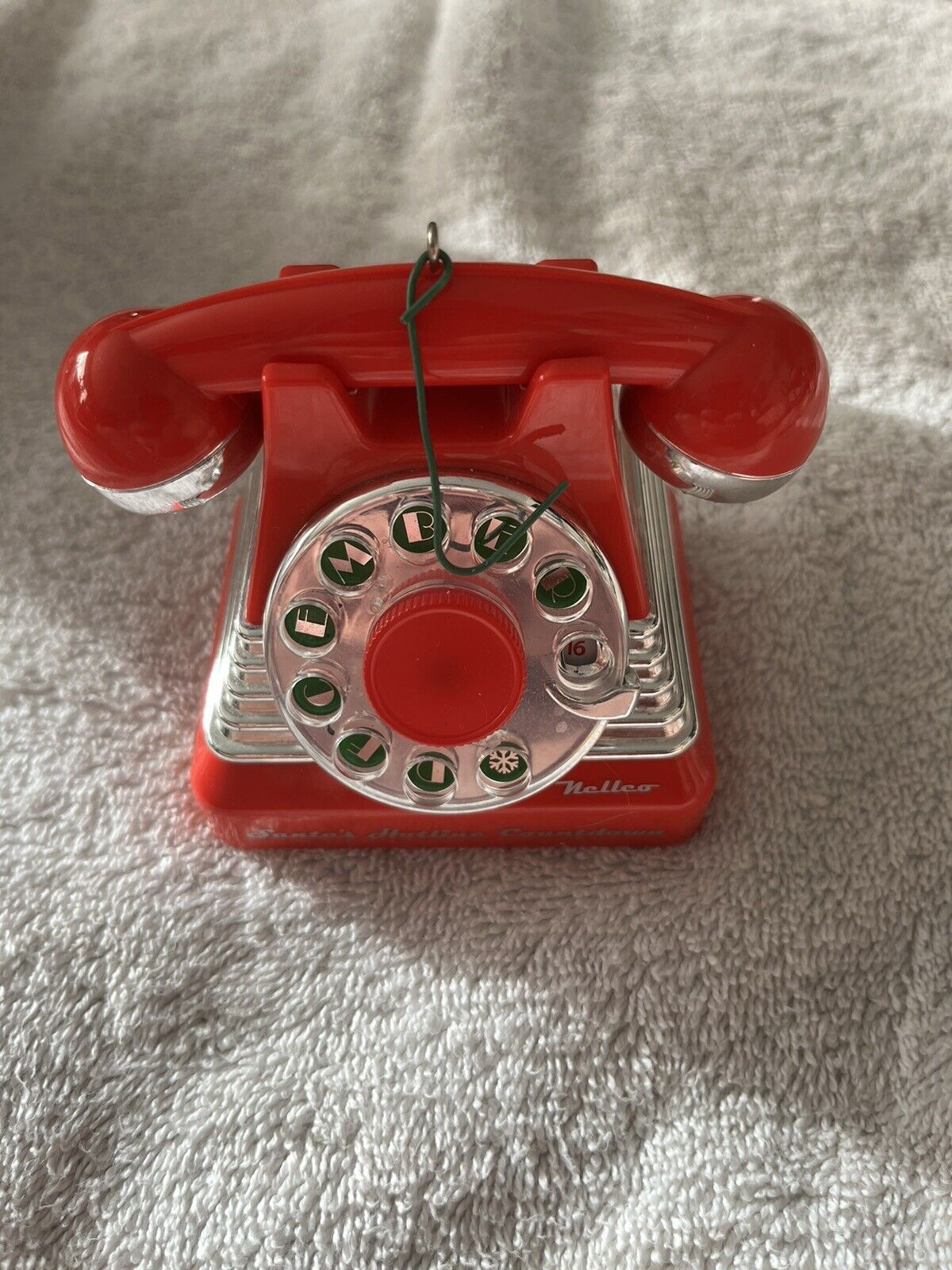HALLMARK 2013 Santa's Hotline Keepsake Ornament Countdown Sound Motion Telephone