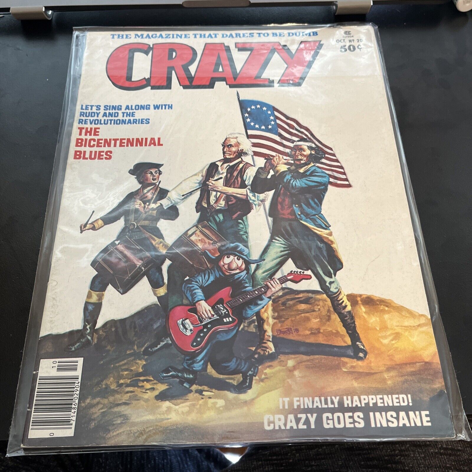 Crazy Magazine #20 (Comic Magazine, October 1976) Vintage Marvel Very Good