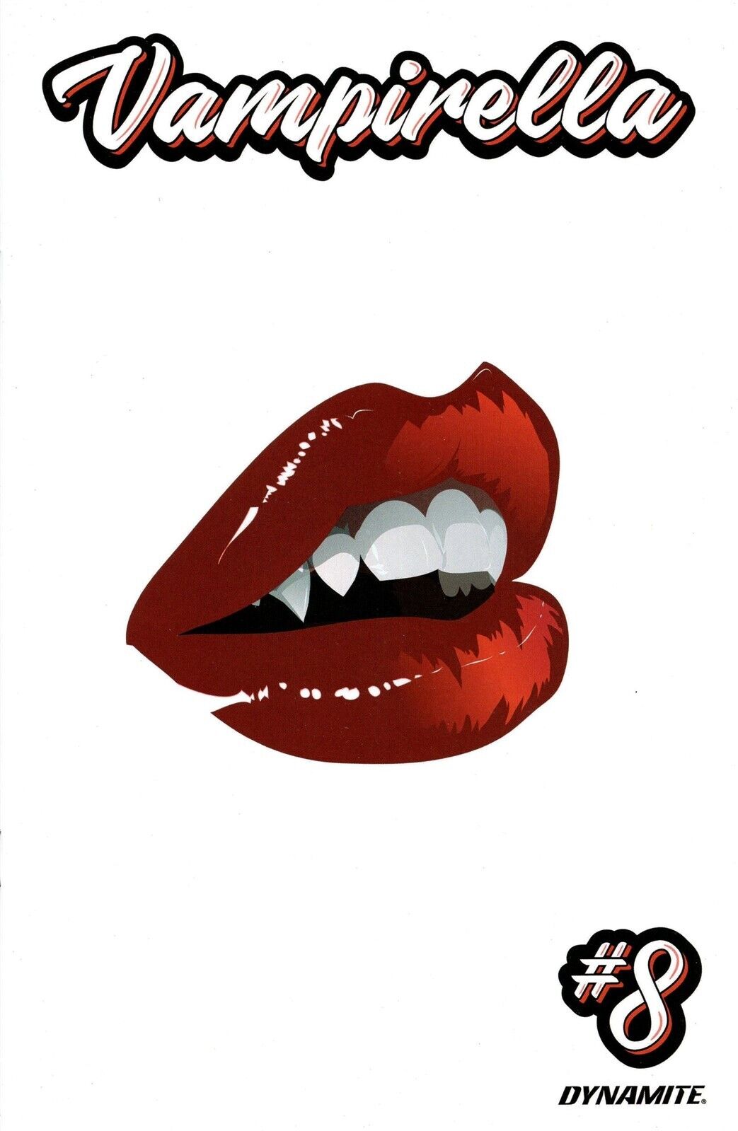 Vampirella #8 Richardson 7 copy FOC incentive variant comic fangs lips Priest 