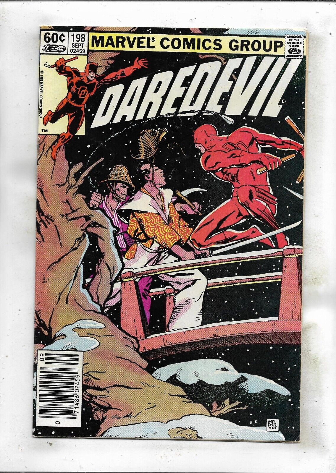 Daredevil 1983 #198 Fine/Very Fine