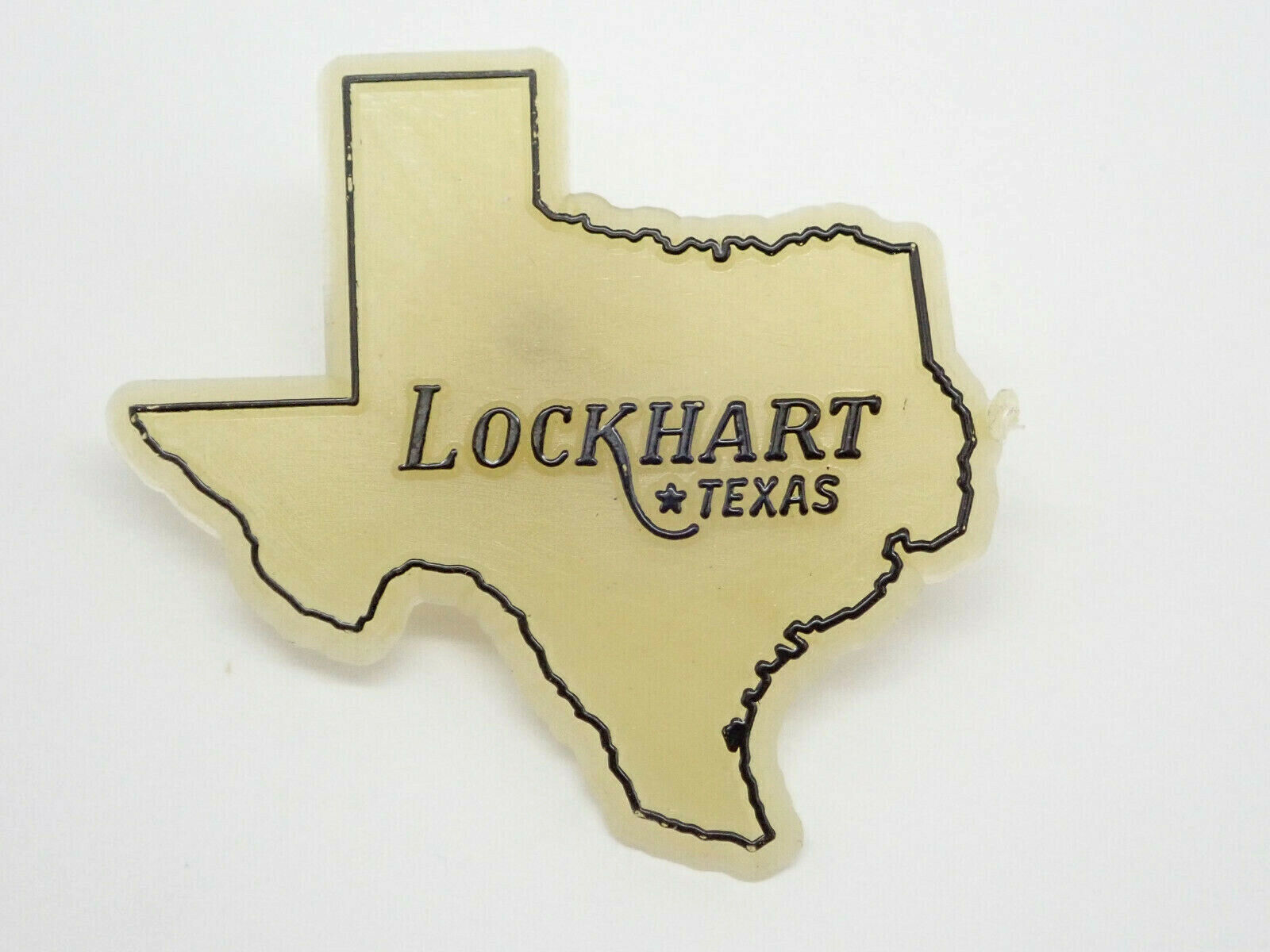 Lockhart Texas Vintage Lapel Pin