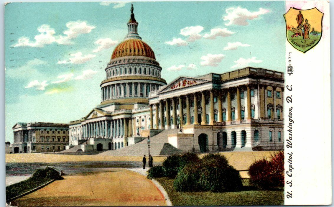 Postcard - U.S. Capitol, Washington, District of Columbia