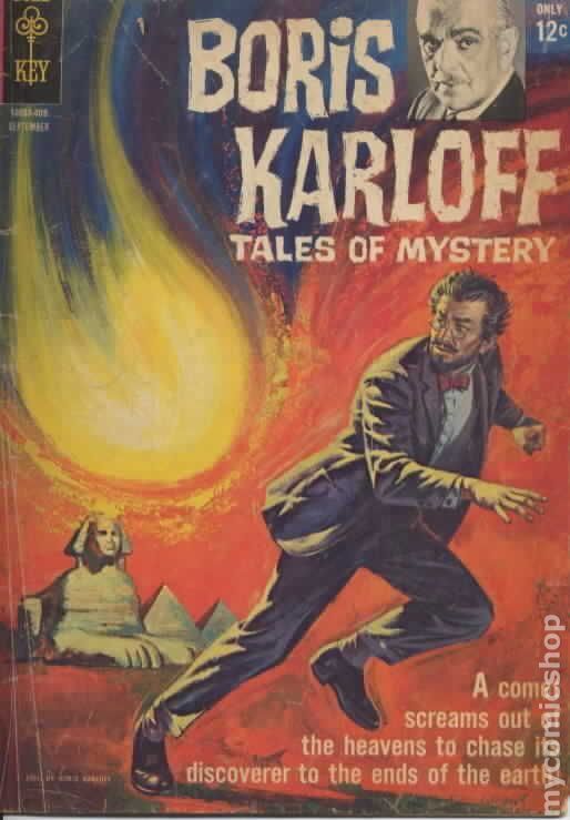 Boris Karloff Tales of Mystery #7 VG+ 4.5 1964 Stock Image