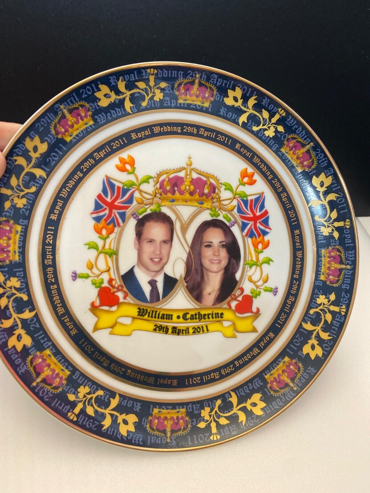 Prince William And Katherine 2011  Wedding Plate