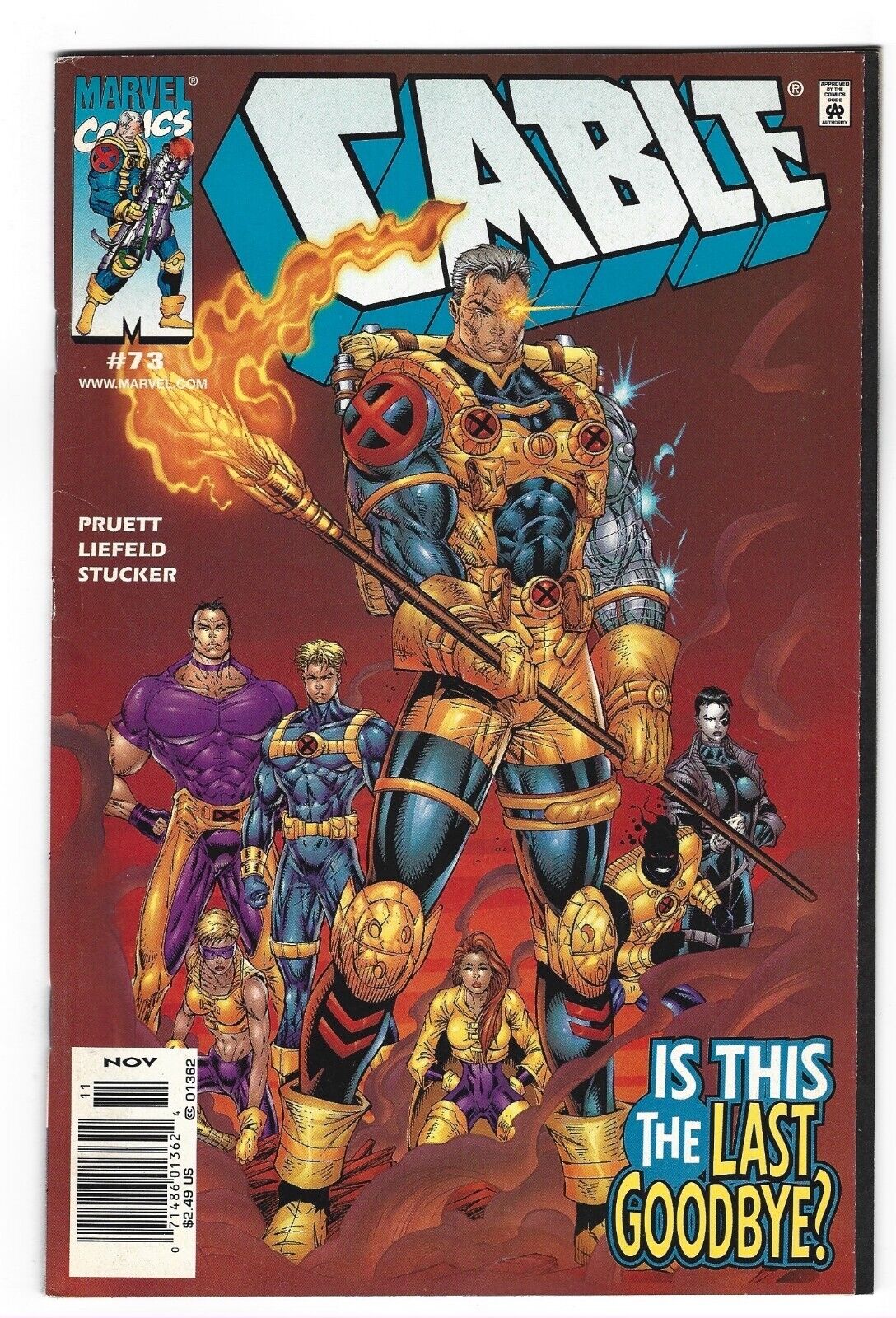 Cable #73 1999 Marvel Comics