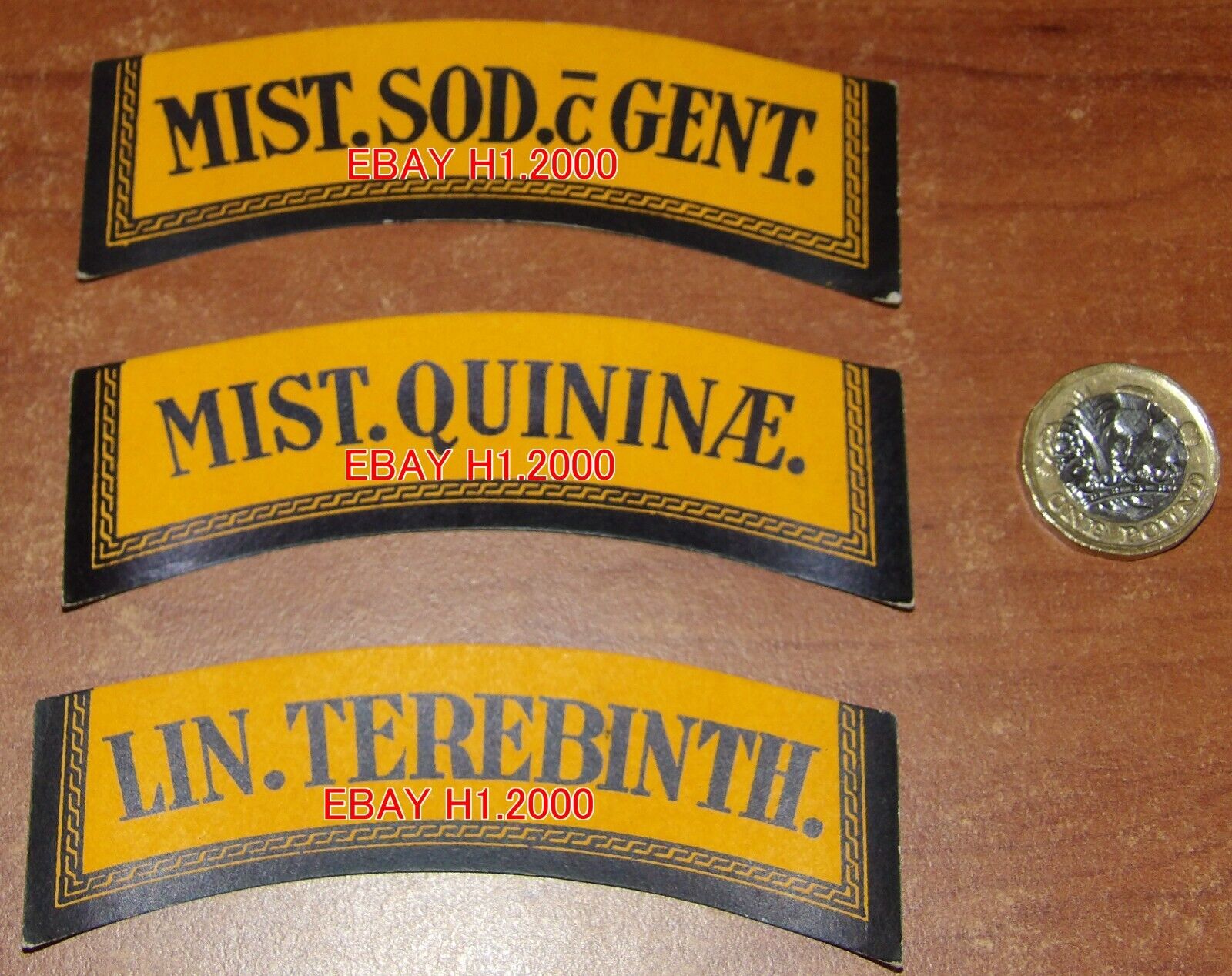 XXXXX RARE ANTIQUE  ORIGINAL LATIN APOTHECARY LABELS - ONE OFF LISTING 150 YEARS
